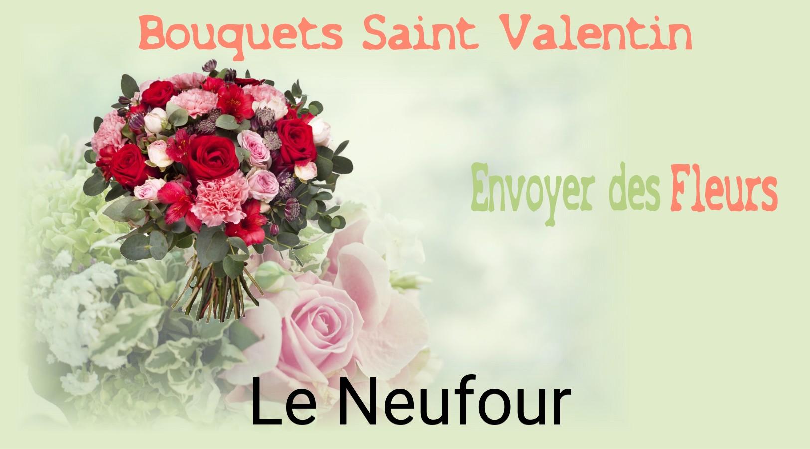 Roses de Saint-Valentin livrées à Le Neufour